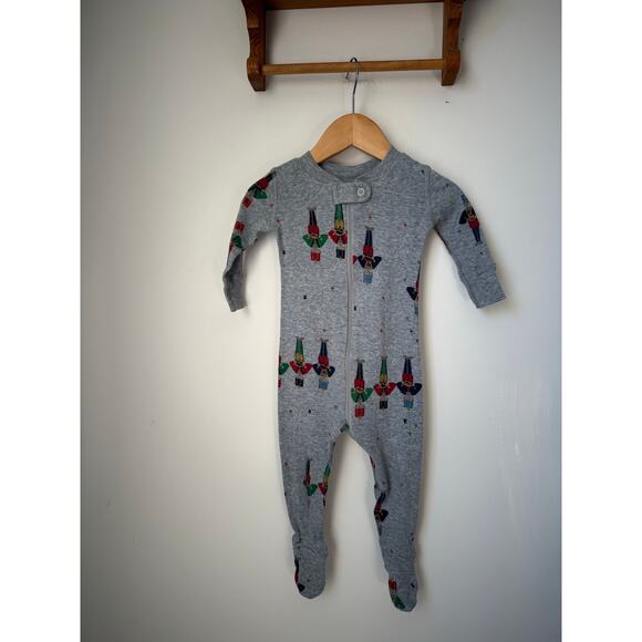 Hanna Andersson twelve drummers footie sleeper - 3-6m - Picture 2 of 4